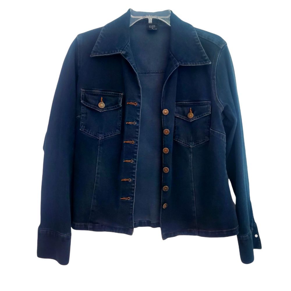 Willi Smith Jean Jacket or Shirt, size Medium